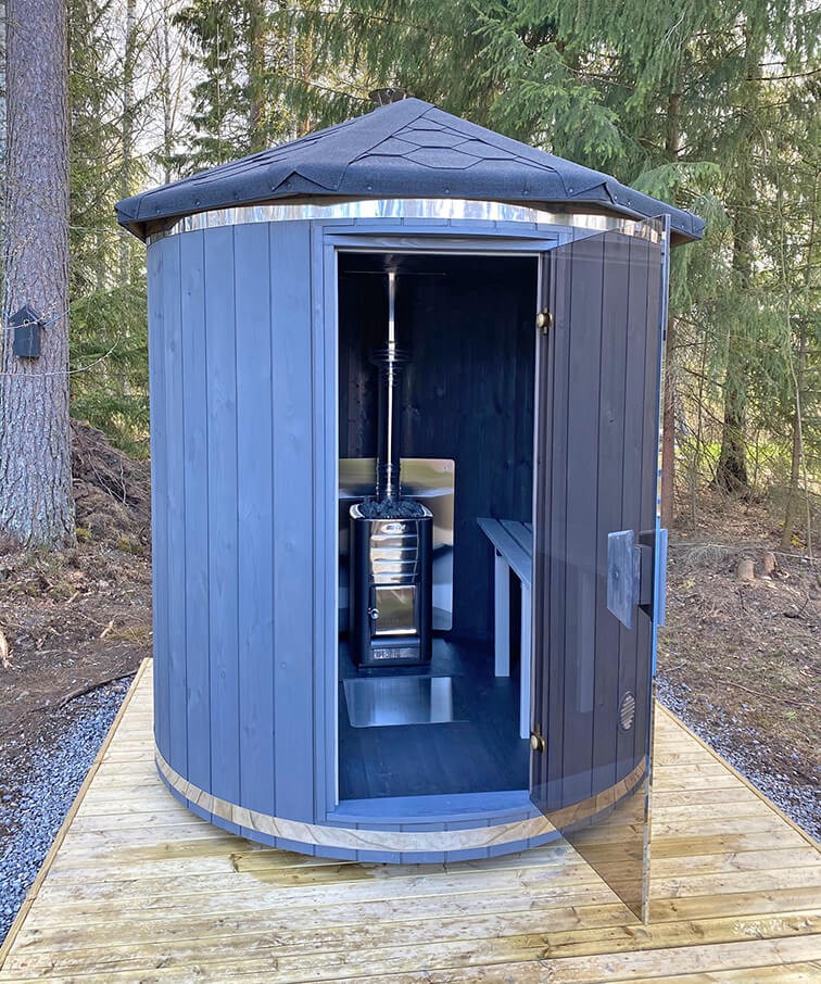 Vertical Saunas